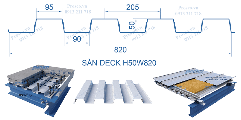 Sàn Deck H59W820.