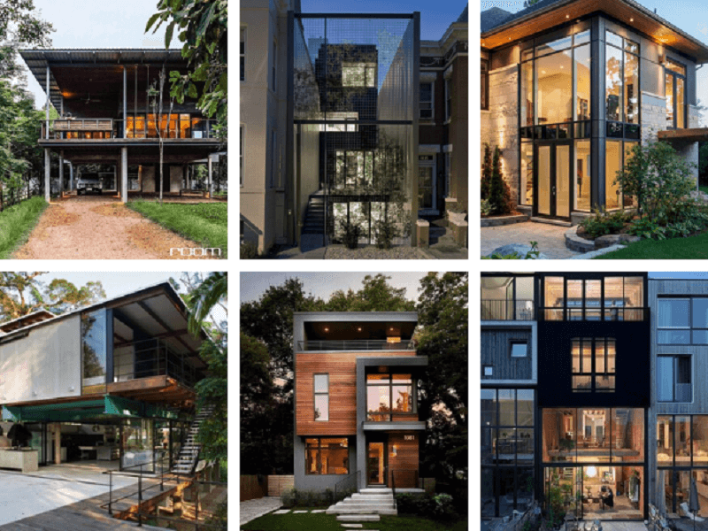 Những mẫu nhà khung thép sàn Deck đẹp tại Nhật Bản.