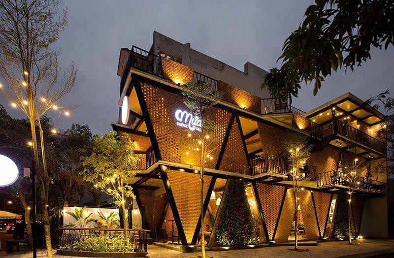 Các quán cafe đẹp được xây dựng bằng khung nhà thép