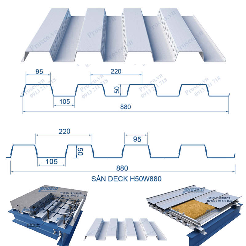 tôn sàn deck