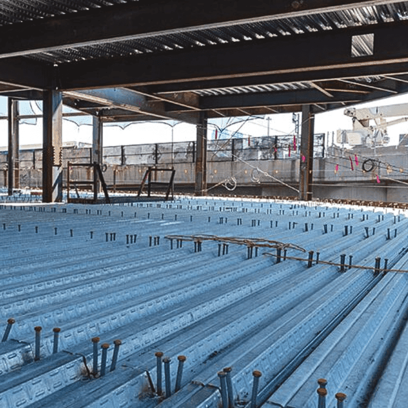 ứng dụng Metal deck
