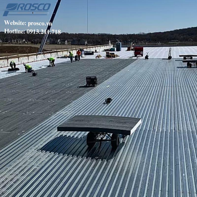 ứng dụng Steel deck