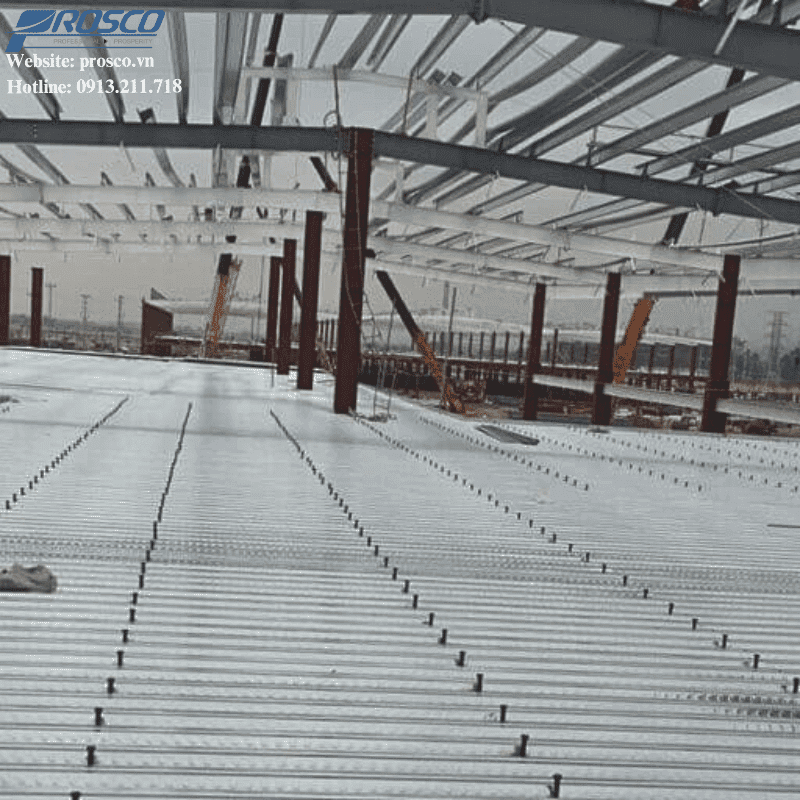 tôn sàn decking 