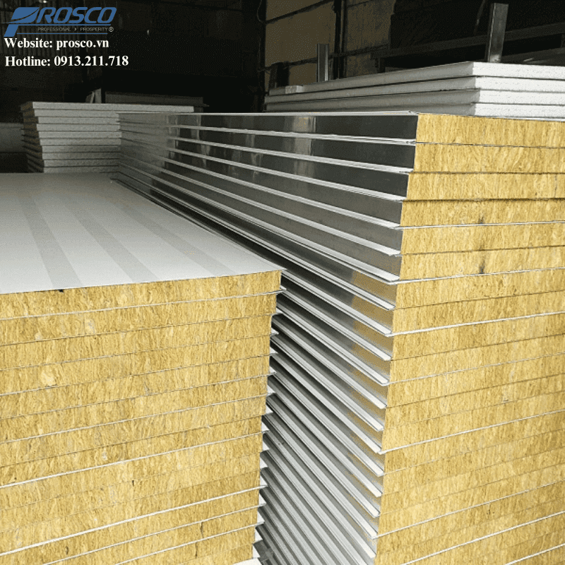 tấm panel Rockwool